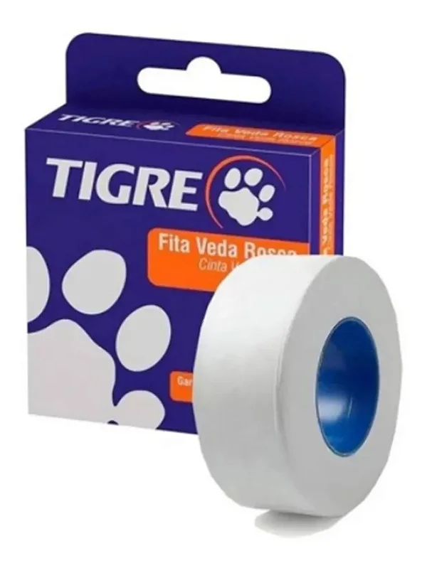 Veda Rosca Tigre 18mm X 20 M cor Branco