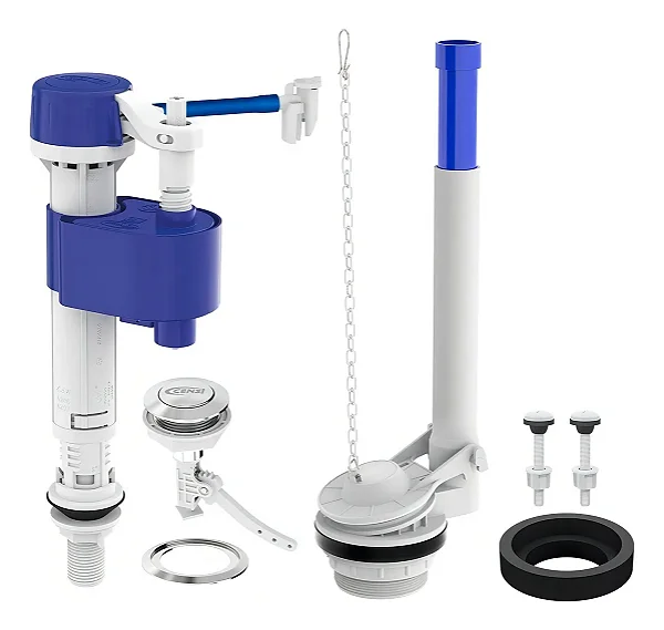 Kit Caixa Acoplada Completo Reparo Saída Convencional Censi