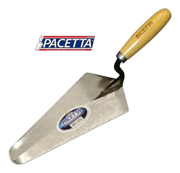 Colher De Pedreiro Pacetta Nº09 Canto Reto Cabo Reforçado