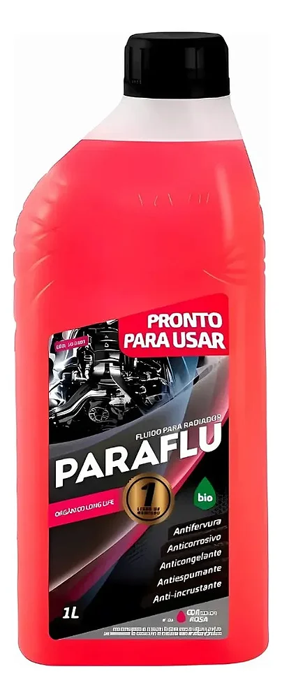 Aditivo Para Radiador Paraflu Rosa Diluído Pronto Pra Uso