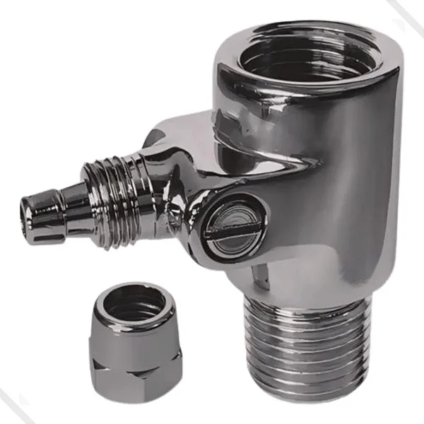 Niple Adaptador C/ Regulador Para Filtro De Água Parede