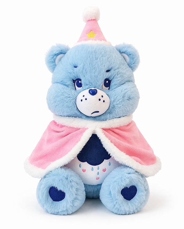 URSOS CARINHOSOS PELÚCIA 30CM URSINHO AZUL CARE BEARS MINISO