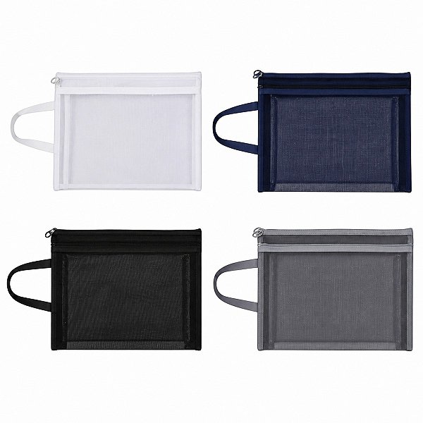 PASTA DE DOCUMENTOS A4 DE MALHA DUPLA CAMADA MINISO