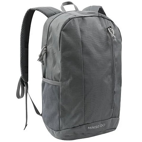 MOCHILA 15L - SÉRIE MINISO GO (CINZA)