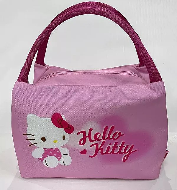 Lancheira Bolsa Térmica Sanrio Hello Kitty Miniso