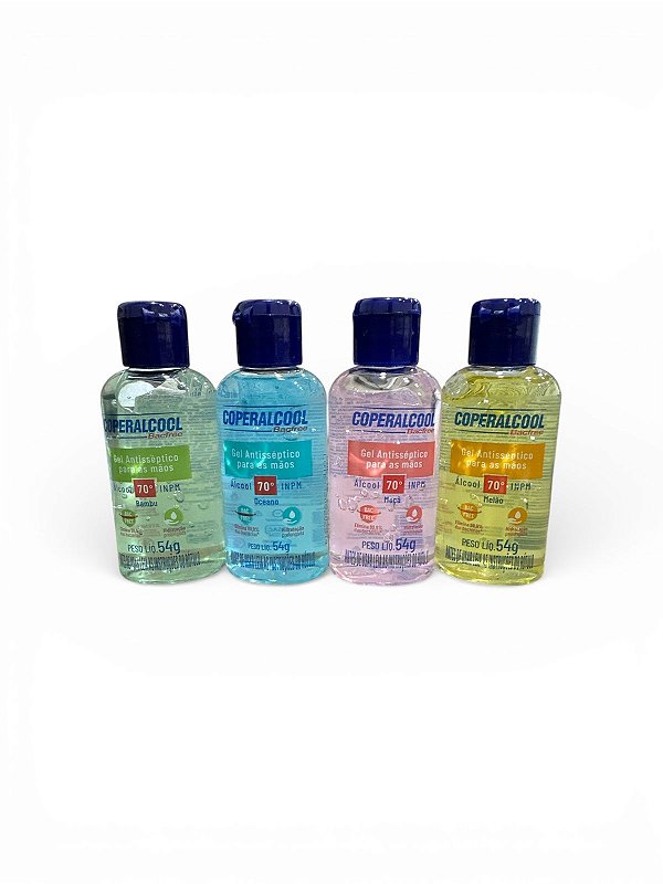 Gel Higienizador Bactree Coperalcool Aromas 54g