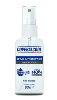 Spray Antisséptico Higienizador De Mãos Bacfree 60ml