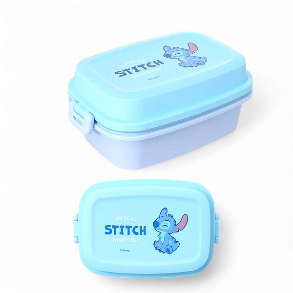 Bento Box Marmita Infantil Stitch Disney Original Miniso