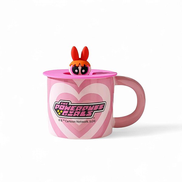Caneca Cerâmica Florzinha Meninas Superpoderosas Miniso