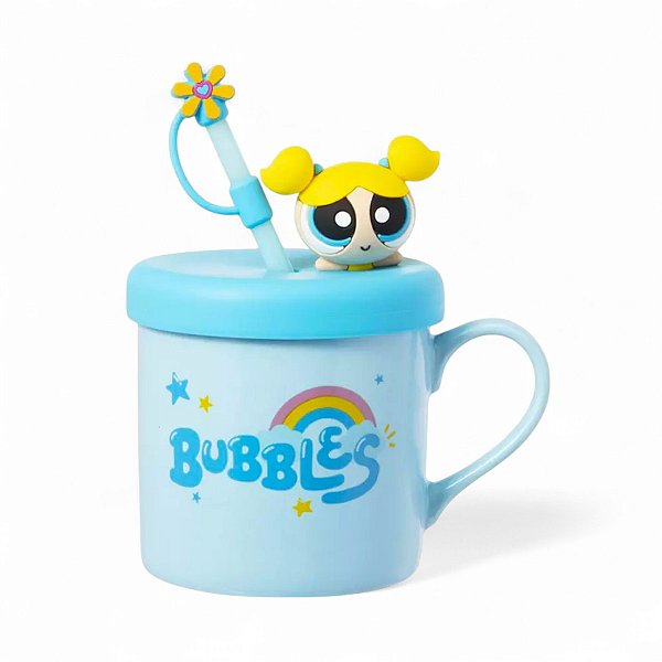 Caneca Cerâmica Lindinha Meninas Superpoderosas Miniso