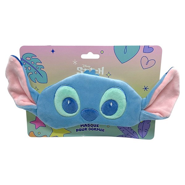 Máscara De Dormir Stitch Pelúcia Disney Original Miniso