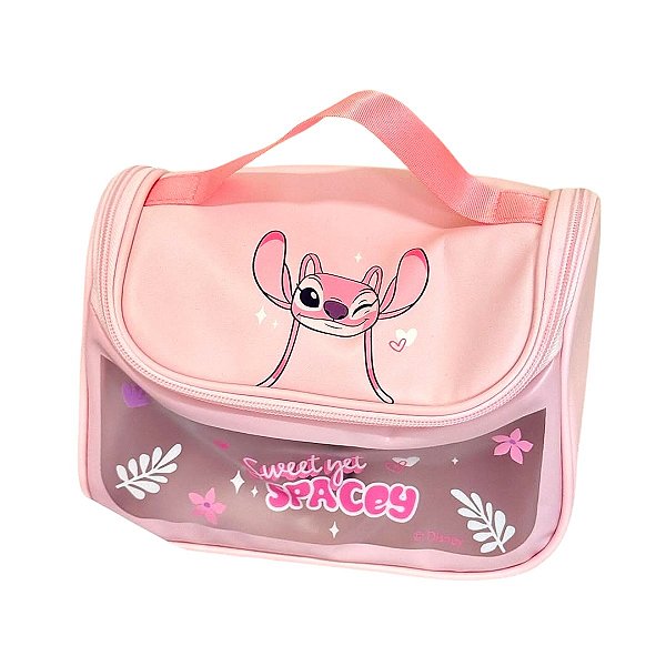 Bolsa Necessaire Angel Lilo & Stitch Disney Miniso