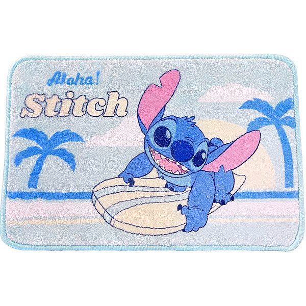 Tapete Macio Stitch Disney Original Licenciado Miniso