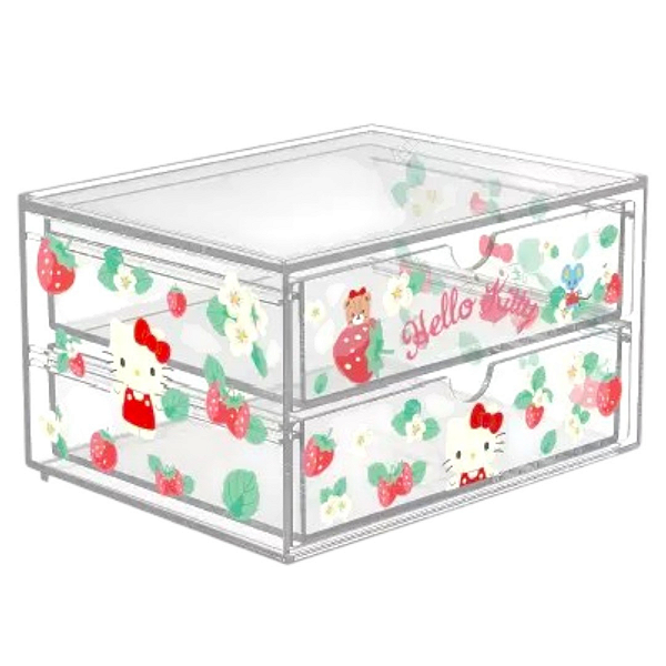 Organizador de Objetos Maquiagem Hello Kitty Sanrio Miniso