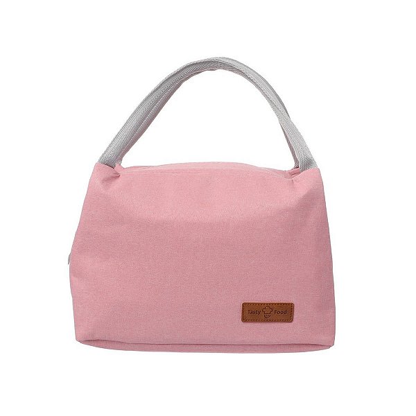 BOLSA TÉRMICA TASTY FOOD COR SÓLIDA MINISO