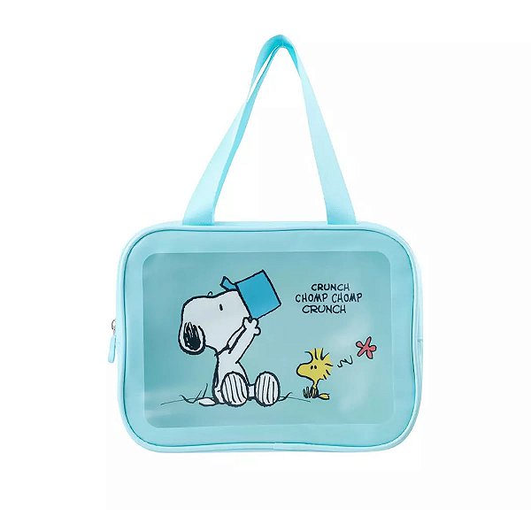 NECESSAIRE PARA COSMÉTICOS SNOOPY CRUNCH CHOMP  MINISO