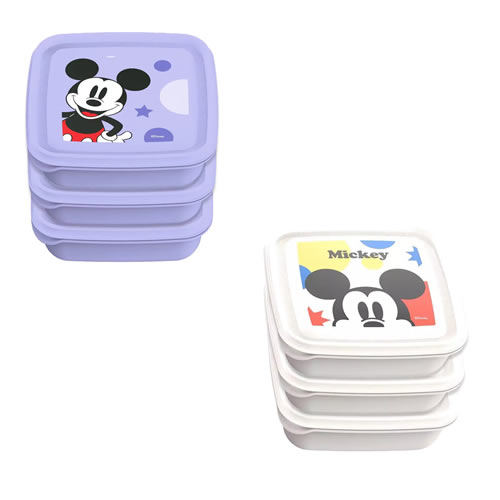 POTES PARA ALIMENTOS MODELO DISNEY MICKEY MOUSE MINISO