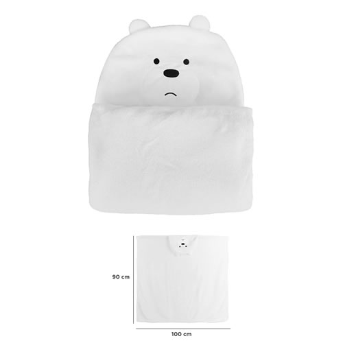COBERTOR INFANTIL URSO SEM CURSO POLAR