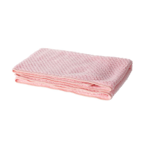 TOALHA DE ROSTO ROSA (35 cm X 75 cm)
