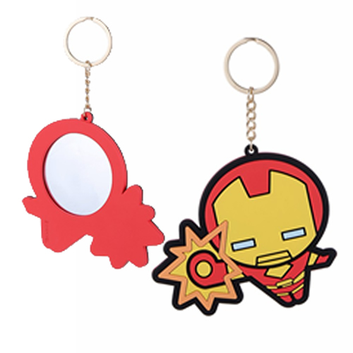Chaveiro de Espelho serie Marvel Iron man MINISO