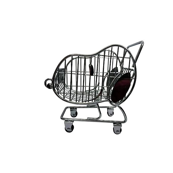 CARRINHO DE METAL DECORATIVO SNOOPY MINISO