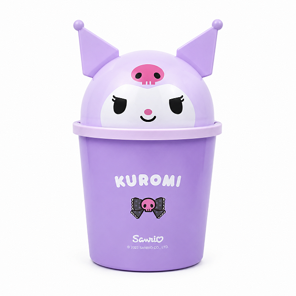 LIXEIRA FOFINHA  BASCULANTE KUROMI MINISO SANRIO