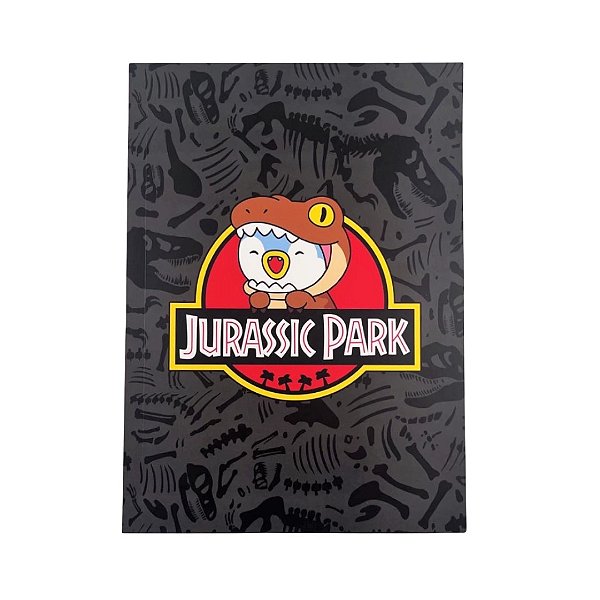 Caderno Brochura Jurassic Park T-Rex Penpen 40 Folhas Miniso