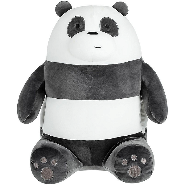 Urso de Pelúcia We Bare Bears Panda Gigante Macio Miniso