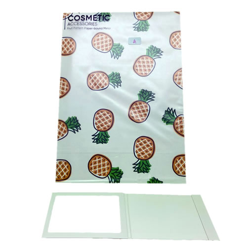 Espelho de mesa com estampas de frutas ABACAXI-A