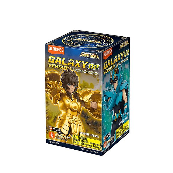 Figura Colecionável Cavaleiros do Zodíaco Galaxy V02- Modelo Surpresa