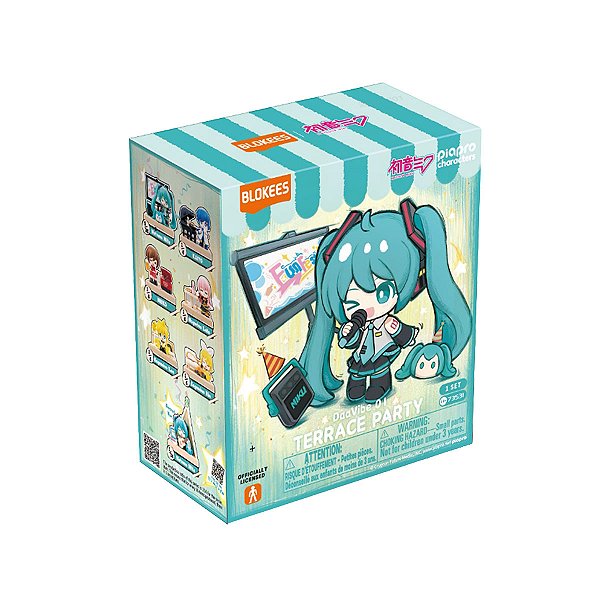 Figura Colecionável Hatsune Miku Terrace Party- Modelo Surpresa