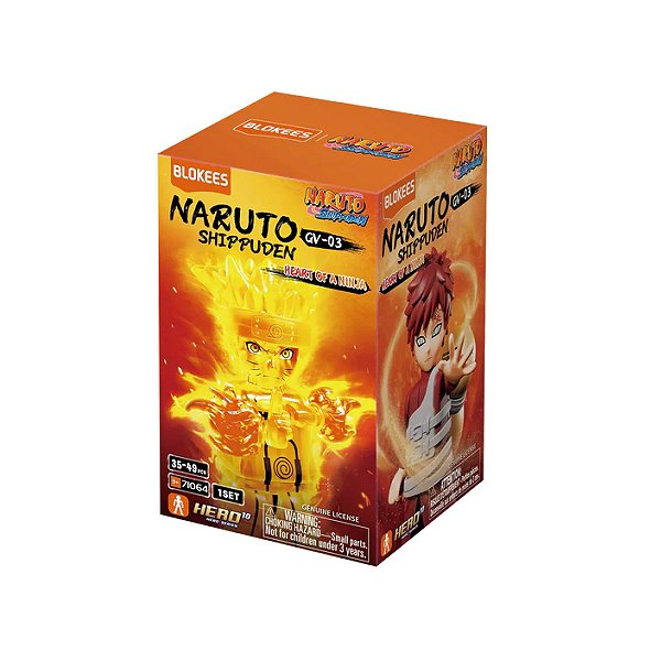 Figura Colecionável Naruto Galaxy V03 Heart- Modelo Surpresa