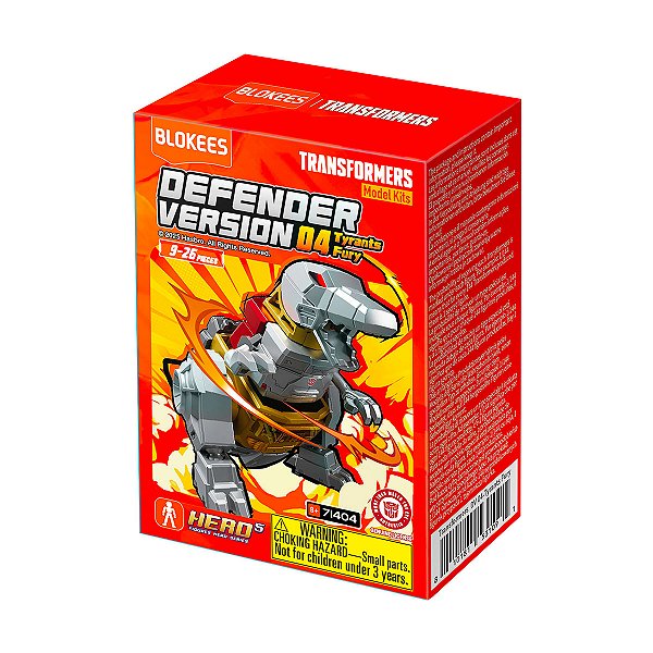 Figura Colecionável Transformers Defender V04- Modelo Surpresa
