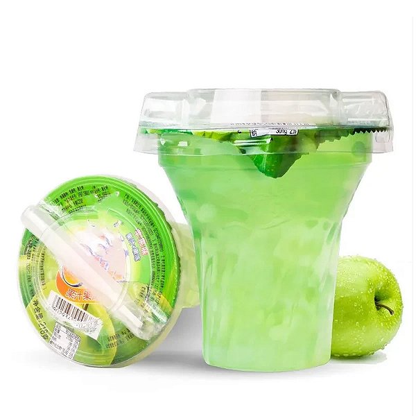 Gelatina Cici de Copo Sabor Maçã 218 g