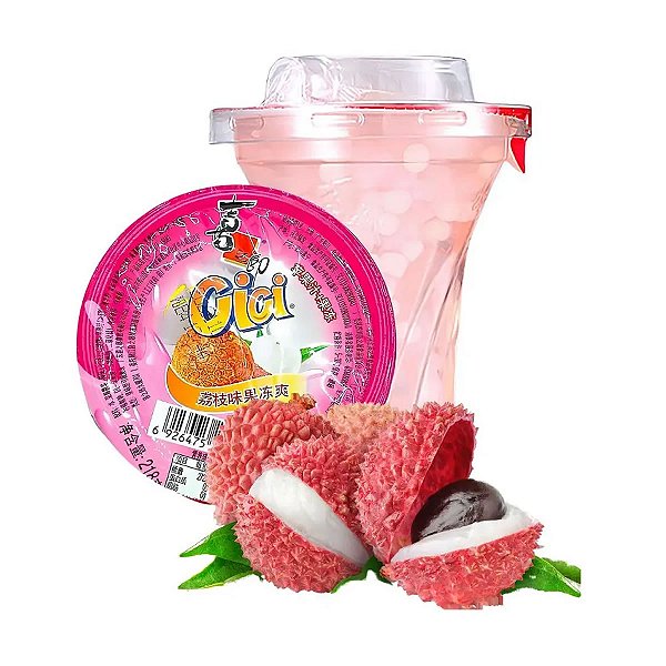 Gelatina Cici de Copo Sabor Lichia 218 g