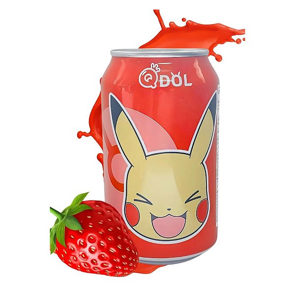 Refrigerante Pokémon Pikachu Morango 330 ml