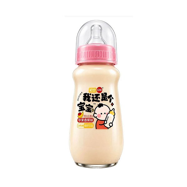 Bebida Mamadeira de Soja Sabor Maçã e Banana 280 ml