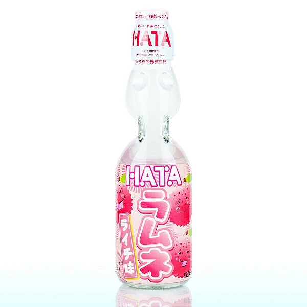 Refrigerante Ramune Hata Sabor Lichia