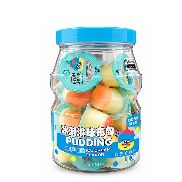 Gelatina Pudim Sabor Sorvete 500 g
