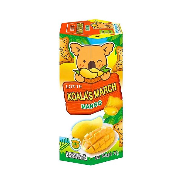 Biscoito Lotte Koala Sabor Manga