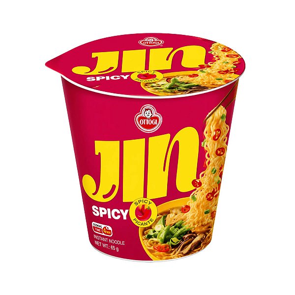 Macarrão Instantâneo Ottogi Jin Ramen Picante