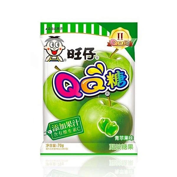 Bala Gummy Want Want Sabor Maçã