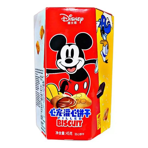 Biscoito Mickey Sabor Chocolate