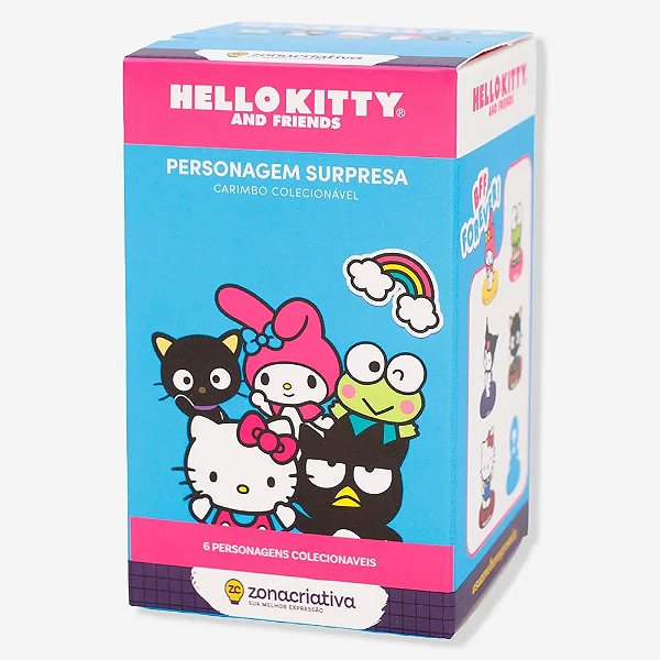 Carimbo Colecionável Hello Kitty - Blind Box- Modelo Surpresa