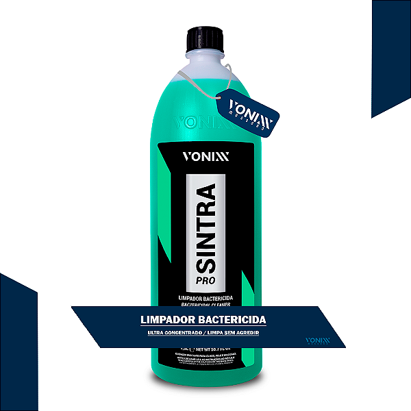 SINTRA PRO 1,5L VONIXX - LIMPEZA INTERNA DE VEÍCULOS