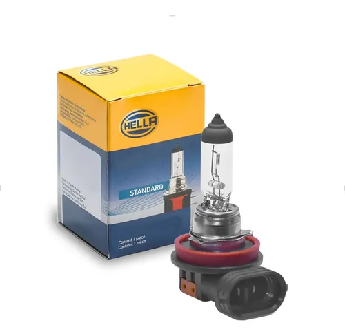 Lâmpada Halógena Comum H8 12V 35W - Hella