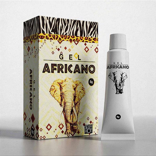 GEL AFRICANO 8G - PRAZER SEM DOR