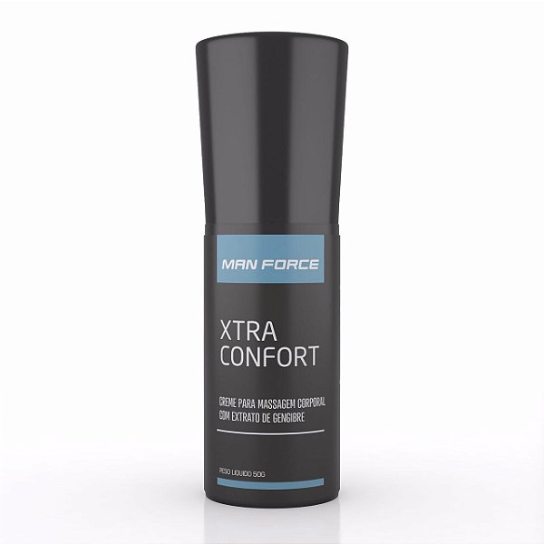 MAN FORCE XTRA CONFORT - EFEITO RETARDANTE BEIJÁVEL COM EXTRATO DE GENGIBRE