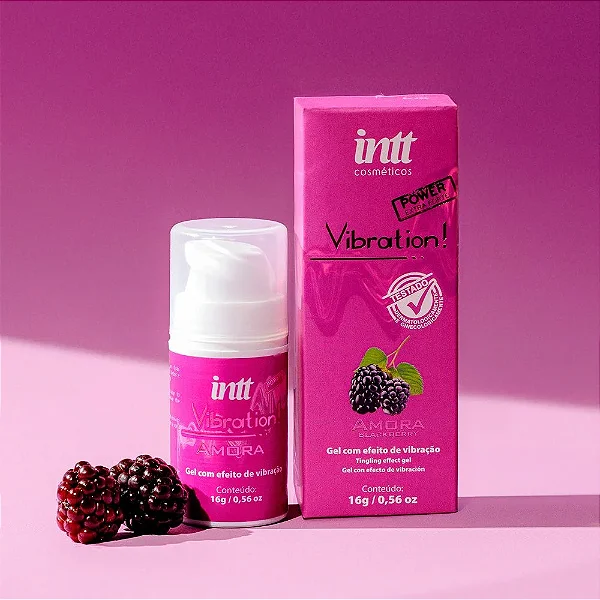 Vibration Power Amora Gel com Efeito de Vibração, Pulsação e Aquecimento 16g