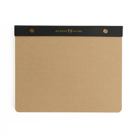 Notepad Kraft Tamanho A5 - Archer & Olive